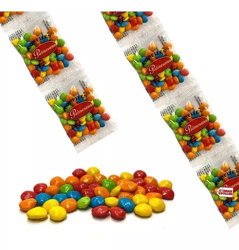 GOLO LENTEJITAS FRUTALES 10 BOLSITAS DE 14GR